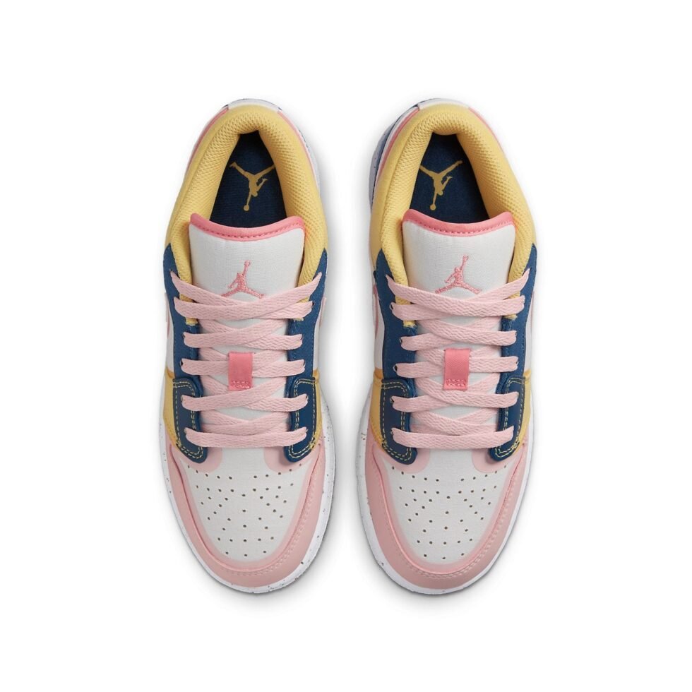 (GS) Air Jordan 1 Low SE 'Multi Canvas' DV1323-100 - Image 4