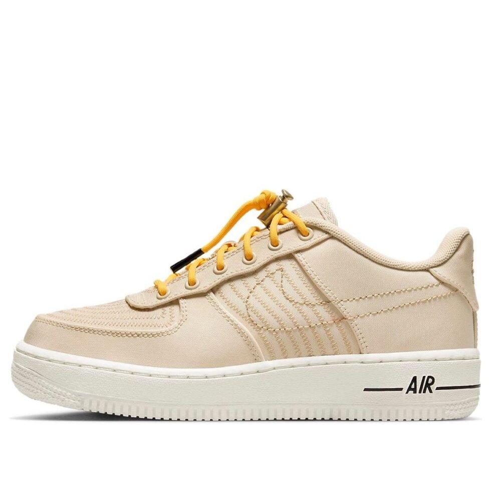 (GS) Nike Air Force 1 LV8 'Sanddrift Citron Pulse' DV1622-100