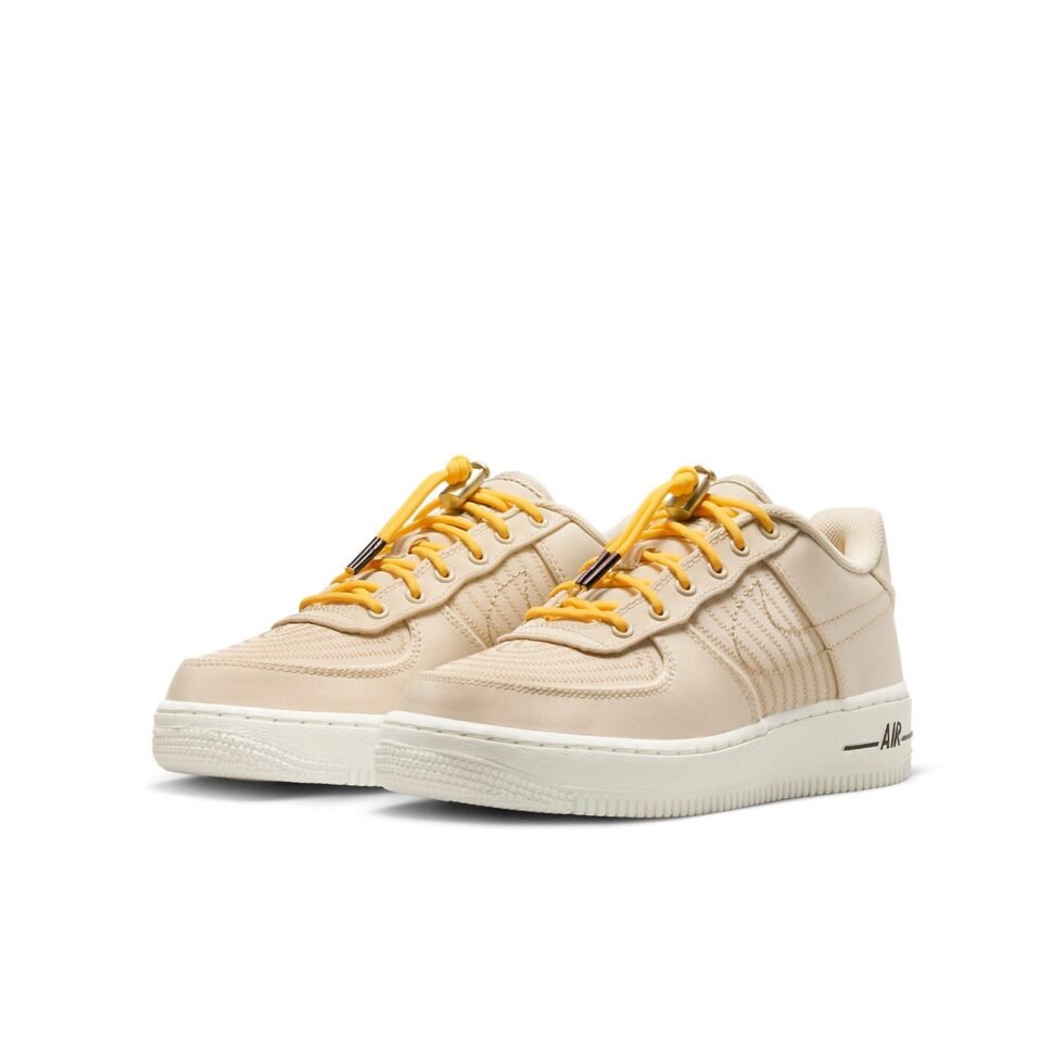 (GS) Nike Air Force 1 LV8 'Sanddrift Citron Pulse' DV1622-100 - Image 3