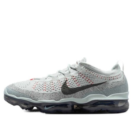 Nike Air VaporMax 2023 Flyknit 'Light Silver Picante Red Smoke Grey' DV1678-013