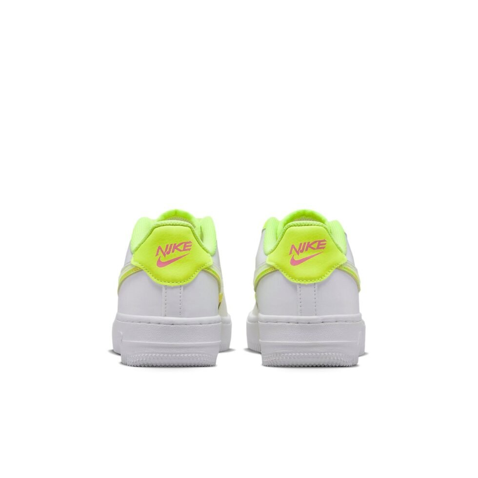 (GS) Nike Air Force 1 LV8 'White Volt' DV1680-100 - Image 5