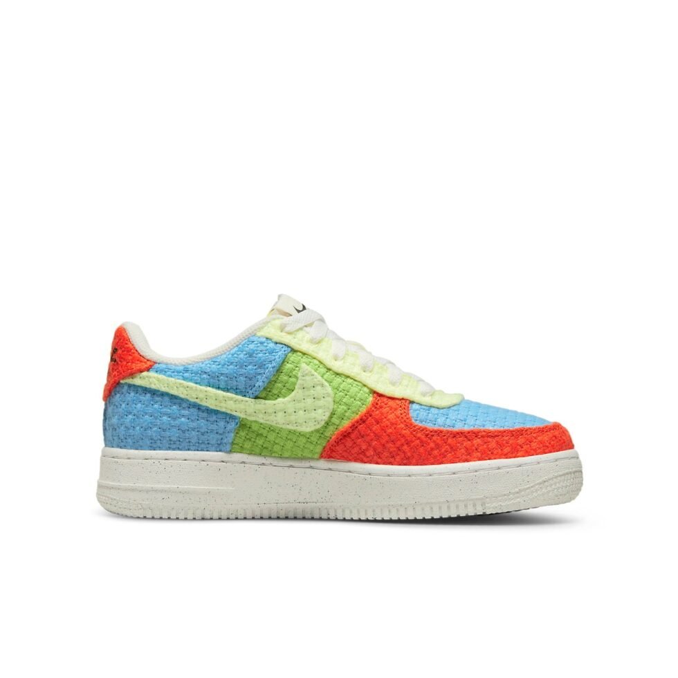 (GS) Nike Air Force 1 Low LV8 Next Nature 'Hemp - Multi' DV2192-400 - Image 2