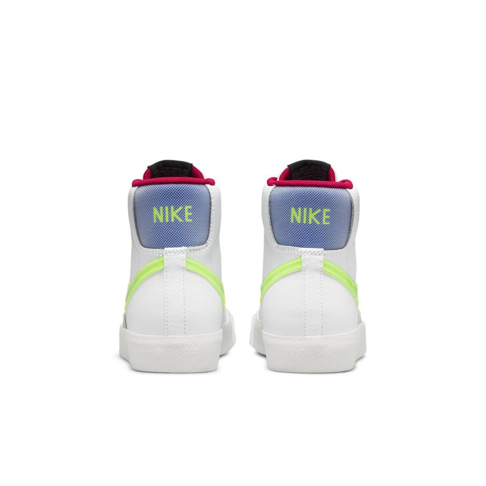 (GS) Nike Blazer Mid '77 'White Volt Royal' DV2234-100 - Image 5