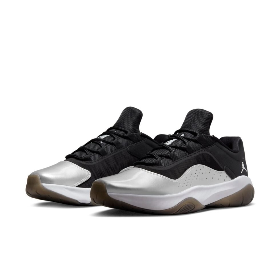 (WMNS) Air Jordan 11 CMFT Low 'Silver Toe' DV2629-001 - Image 3