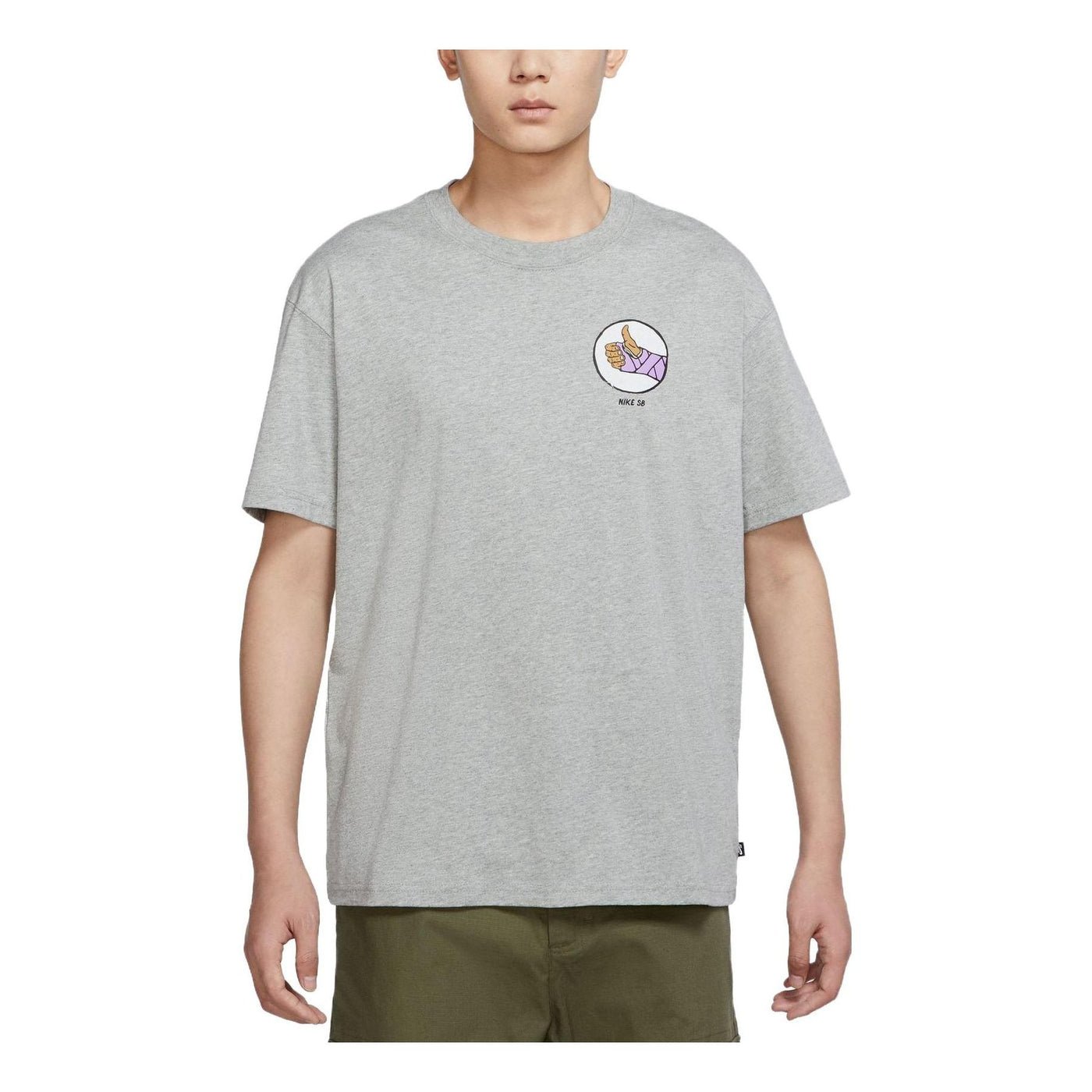 Nike SB Skate T-Shirt 'Grey' DV2679-063