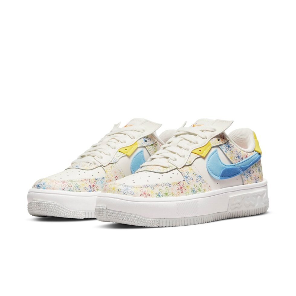 (WMNS) Nike Air Force 1 Fontanka 'Flowers' DV3211-100 - Image 3