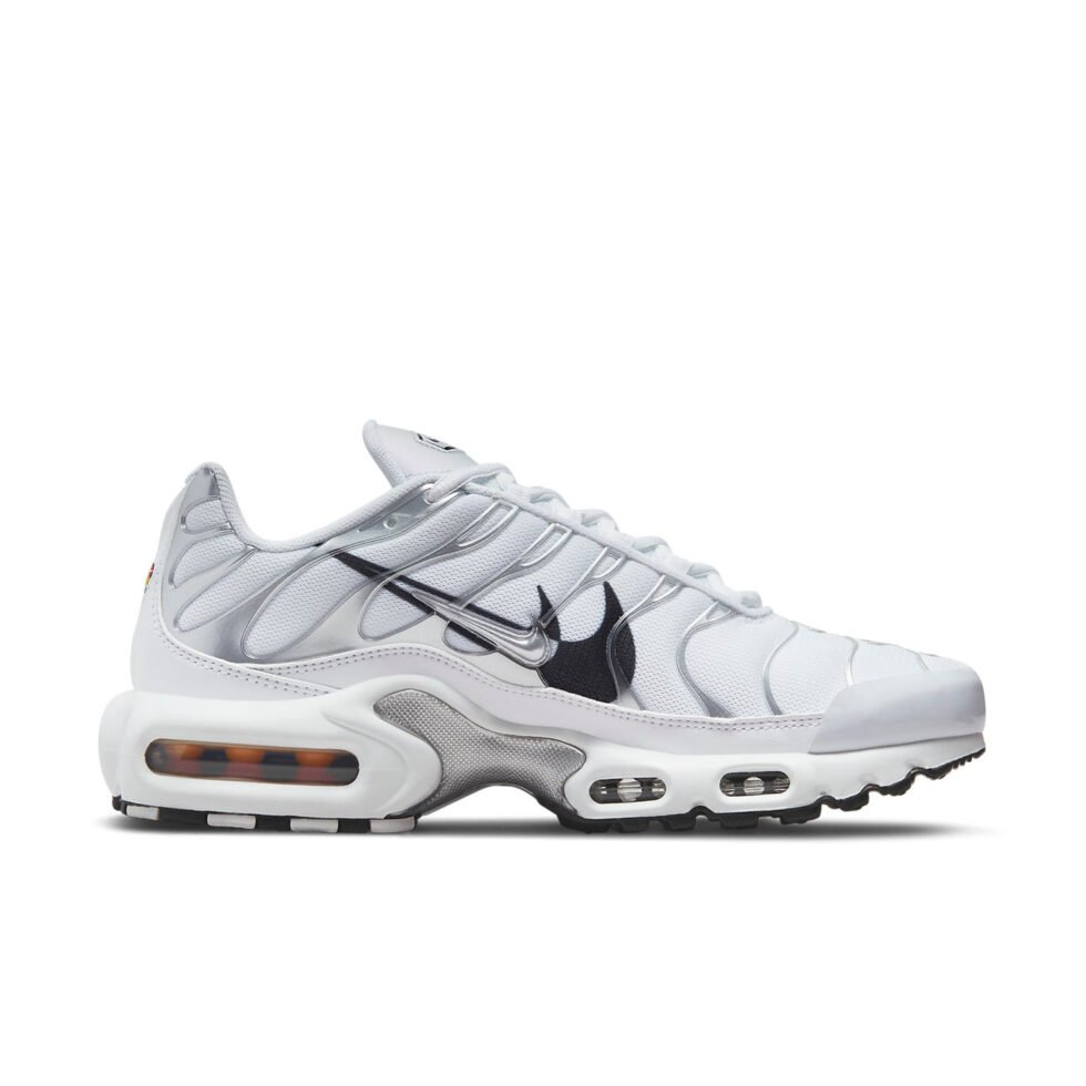 Nike Air Max Plus 'White Metallic Silver' DV3456-100 - Image 2