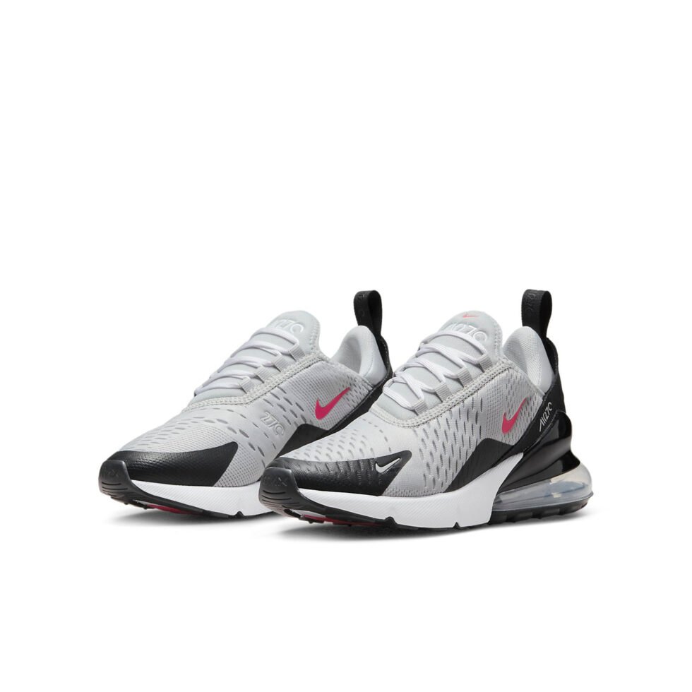 (GS) Nike Air Max 270 'Grey Fog Siren Red' DV3482-001 - Image 3
