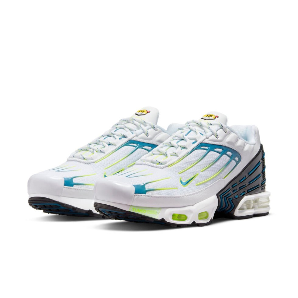 Nike Air Max Plus 3 'White Volt Marina' DV3488-100 - Image 3