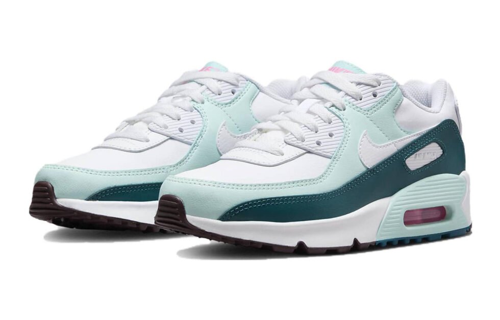 (GS) Nike Air Max 90 LTR 'White Jade Ice' DV3607-104 - Image 3