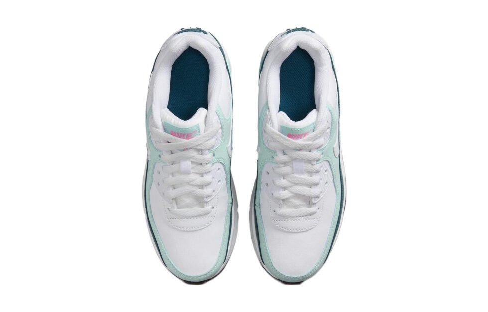 (GS) Nike Air Max 90 LTR 'White Jade Ice' DV3607-104 - Image 4
