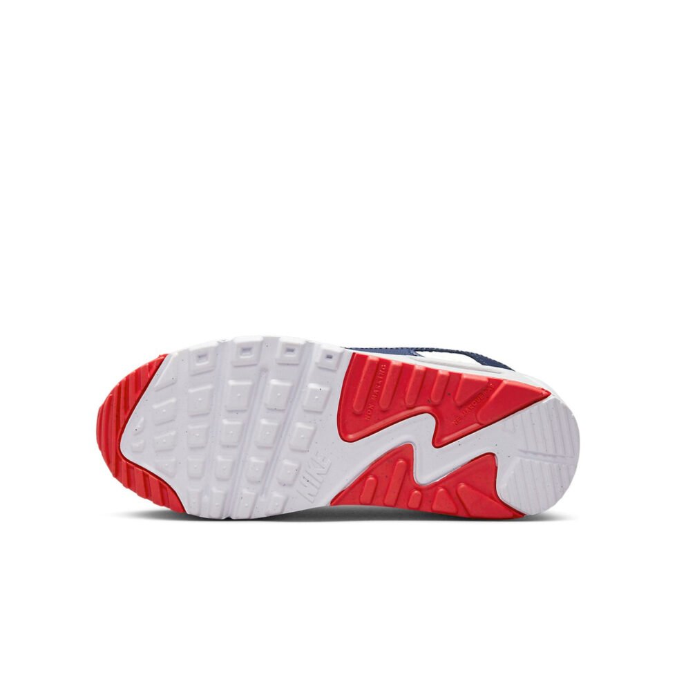 (GS) Nike Air Max 90 Leather 'Obsidian Track Red' DV3607-400 - Image 6