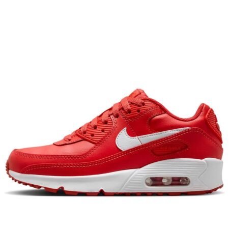 (GS) Nike Air Max 90 Leather 'Track Red' DV3607-600