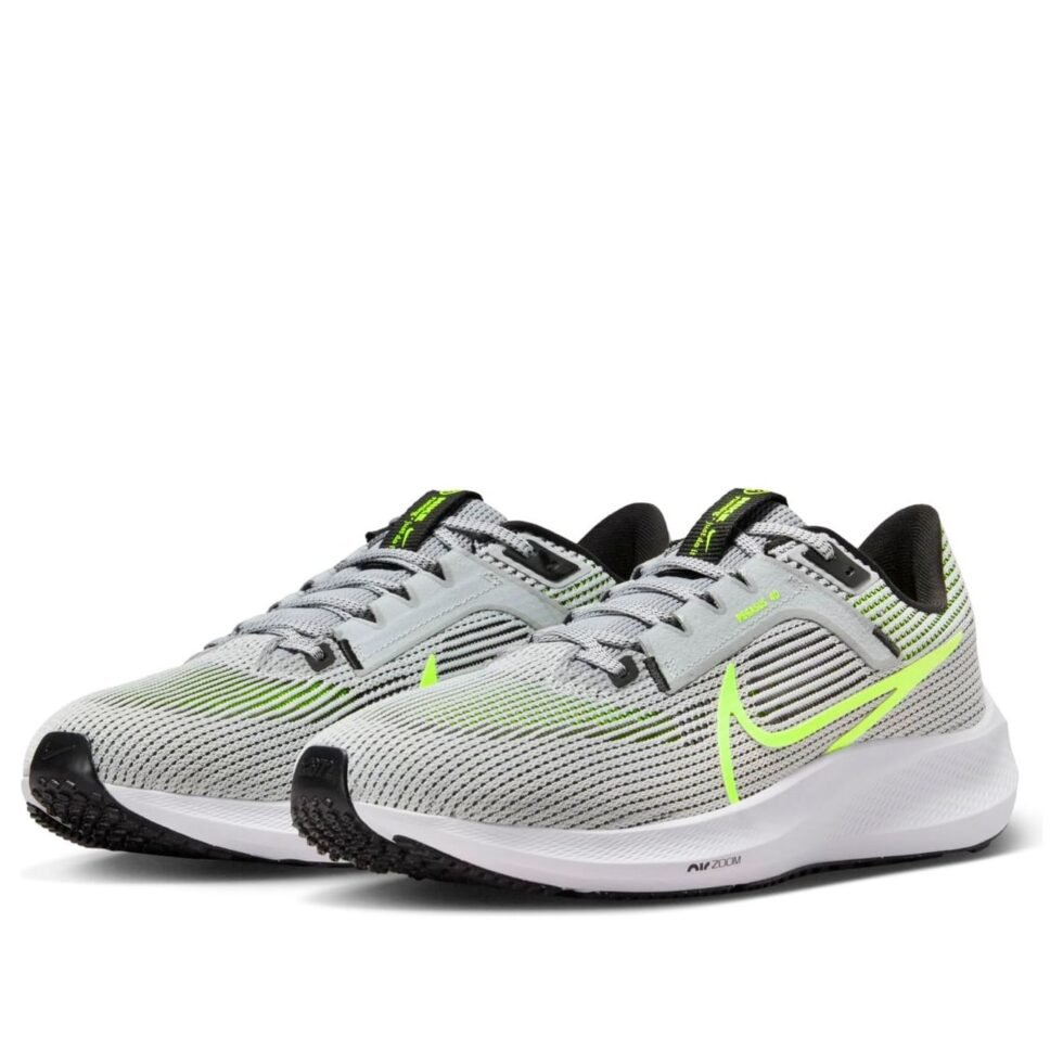 Nike Air Zoom Pegasus 40 'Wolf Grey Volt' DV3853-004 - Image 3