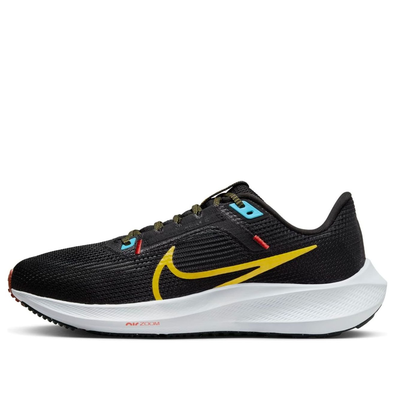 (WMNS) Nike Air Zoom Pegasus 40 'Black Speed Yellow Blue' DV3854-002