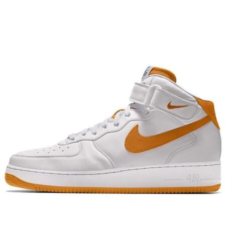 Nike Air Force 1 Mid By You Custom 'White Orange' DV3908-900