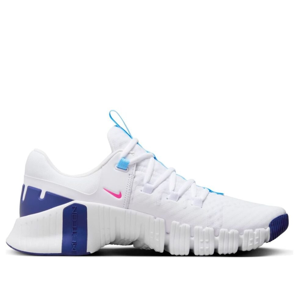 Nike Free Metcon 5 'White Aquarius Blue' DV3949-103 - Image 2