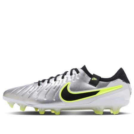 Nike Tiempo Legend 10 Elite FG 'Mad Voltage Pack Silver Black' DV4328-001