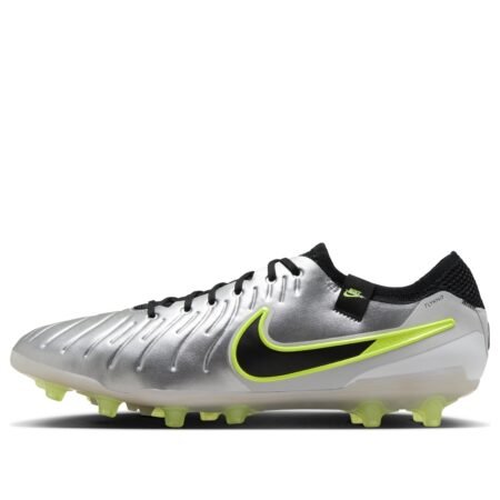 Nike Tiempo Legend 10 Elite AG 'Metallic Silver Volt' DV4330-001
