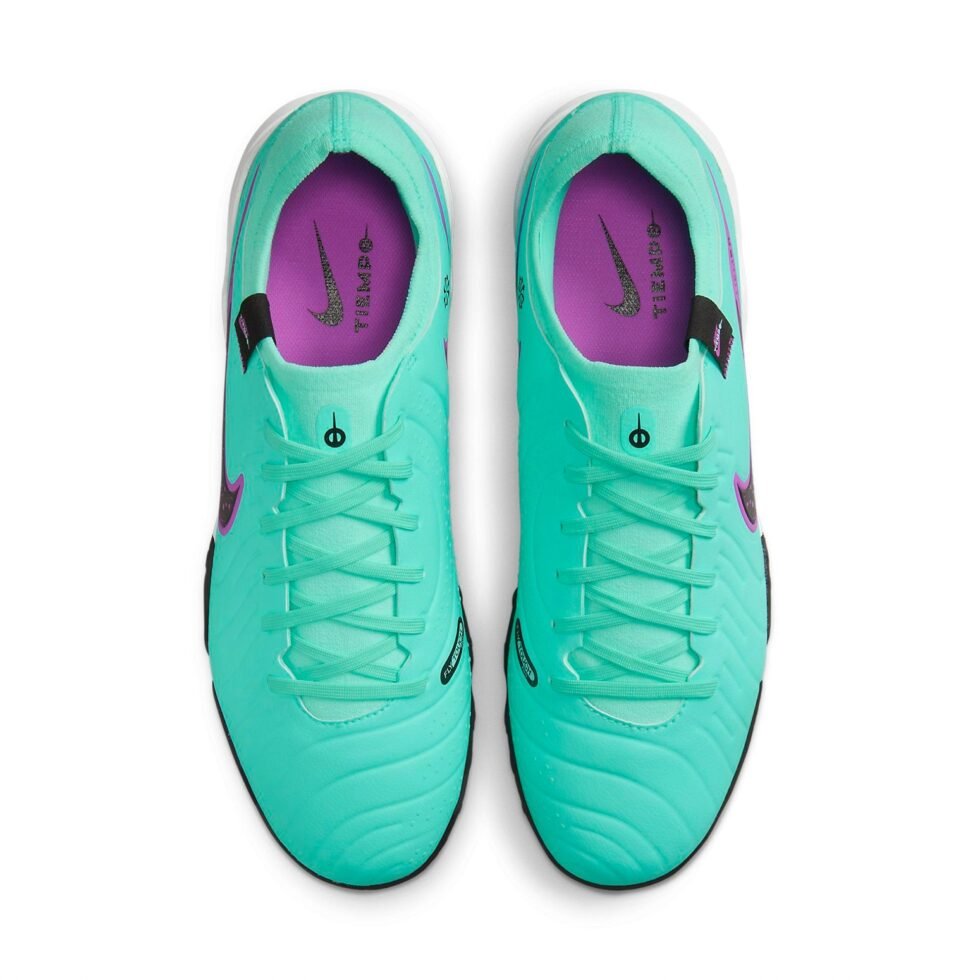 Nike Tiempo Legend 10 Pro TF Turf 'Hyper Turquoise' DV4336-300 - Image 4