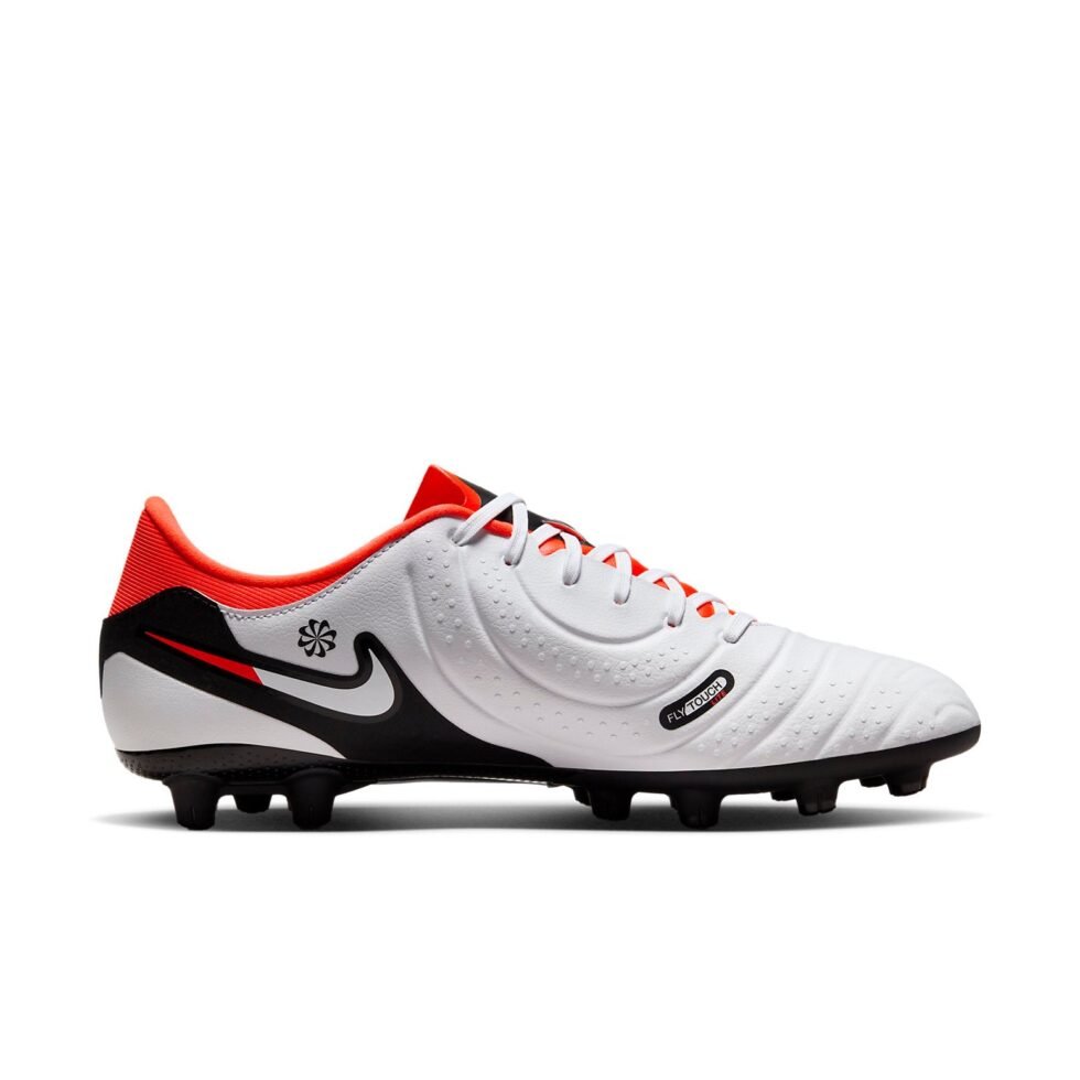 Nike Tiempo Legend 10 Academy HG 'White Bright Crimson' DV4339-100 - Image 2