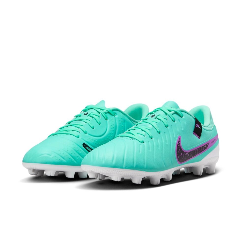 Nike Tiempo Legend 10 Academy HG 'Purple Green' DV4339-300 - Image 4