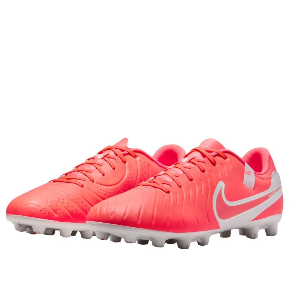 Nike Tiempo Legend 10 Academy HG 'Hot Lava White' DV4339-800 - Image 4