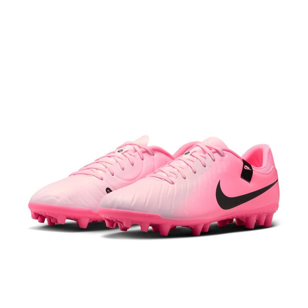 Nike Tiempo Legend 10 Academy AG 'Pink Black' DV4340-601 - Image 3
