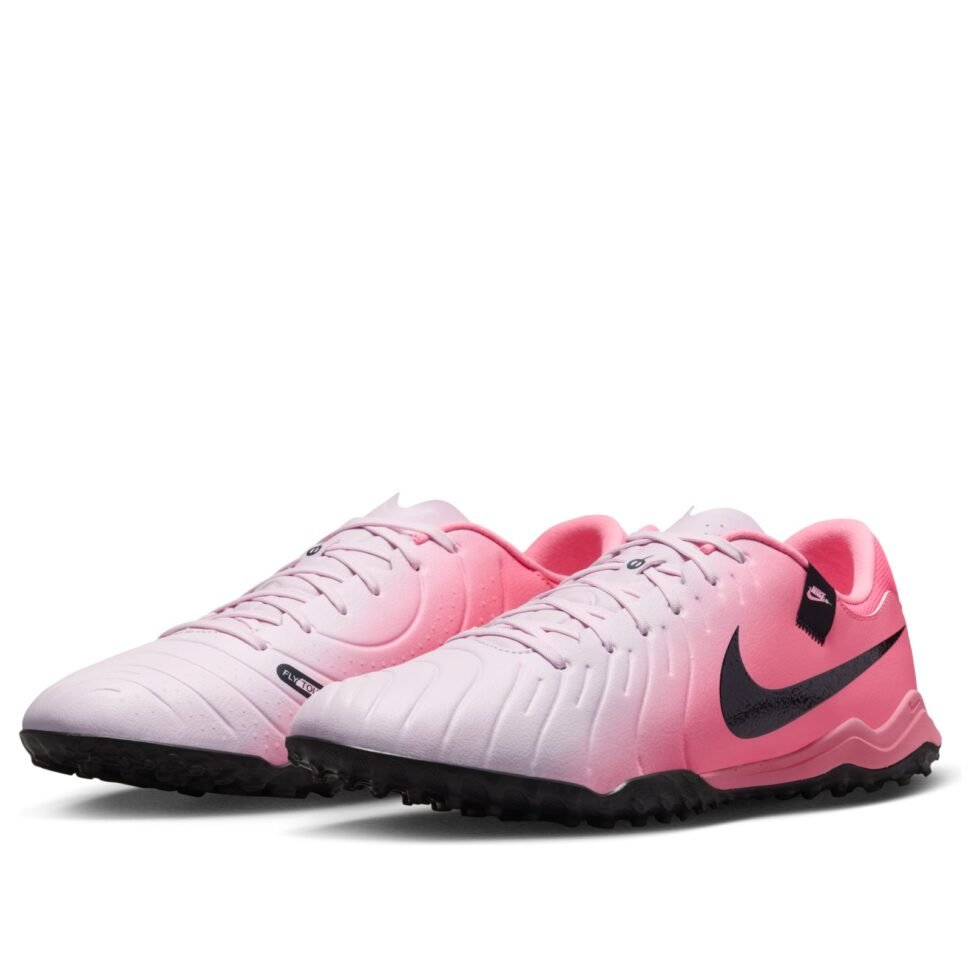 Nike Tiempo Legend 10 Academy TF Turf Low 'Pink Foam Black' DV4342-601 - Image 4