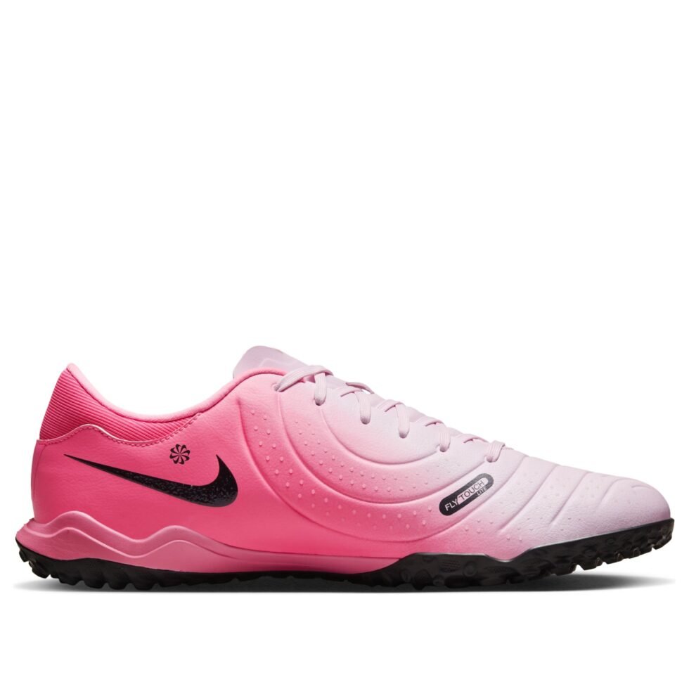 Nike Tiempo Legend 10 Academy TF Turf Low 'Pink Foam Black' DV4342-601 - Image 6