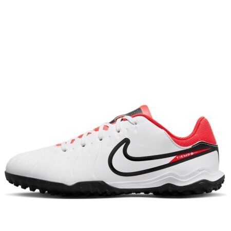 (GS) Nike Jr. Tiempo Legend 10 Academy Turf 'White Bright Crimson' DV4351-100