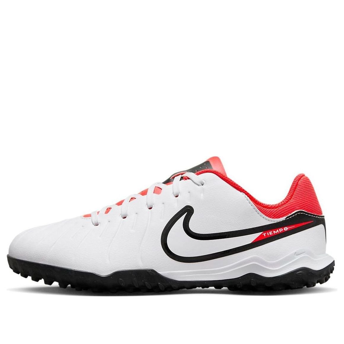 (GS) Nike Jr. Tiempo Legend 10 Academy Turf 'White Bright Crimson' DV4351-100