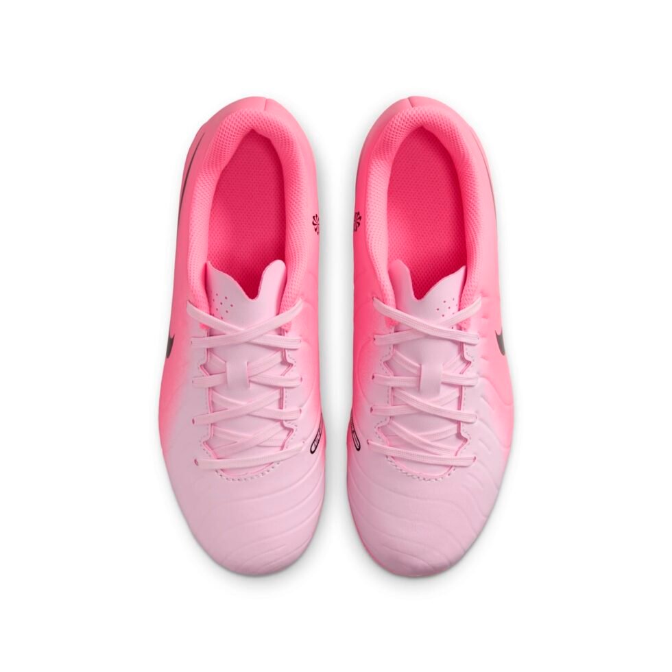 (GS) Nike Tiempo Legend 10 Club MG 'Pink Foam Black' DV4352-601 - Image 4