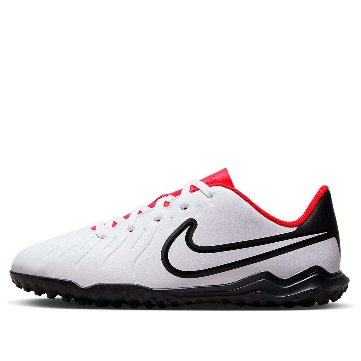 (GS) Nike Jr. Tiempo Legend 10 Club 'White Bright Crimson Black' DV4355-100