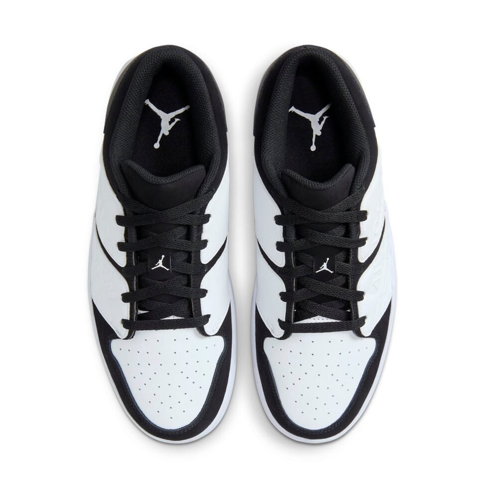 Air Jordan Nu Retro 1 Low 'White Black' DV5141-100 - Image 4