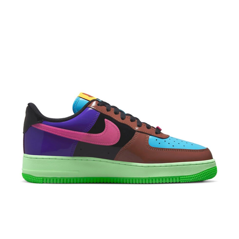 Nike x Undefeated Air Force 1 Low 'Multi-Patent Pink Prime' DV5255-200 - Image 2