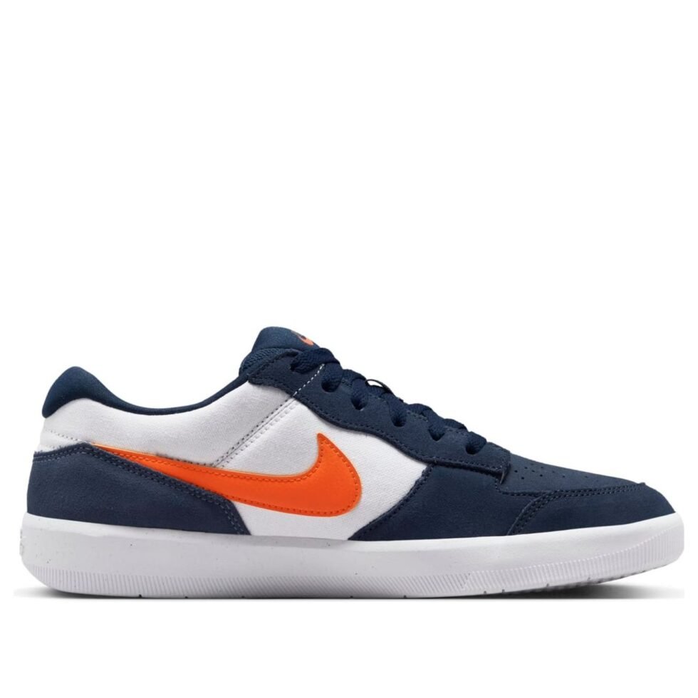 Nike Force 58 SB 'Midnight Navy Safety Orange' DV5477-400 - Image 2