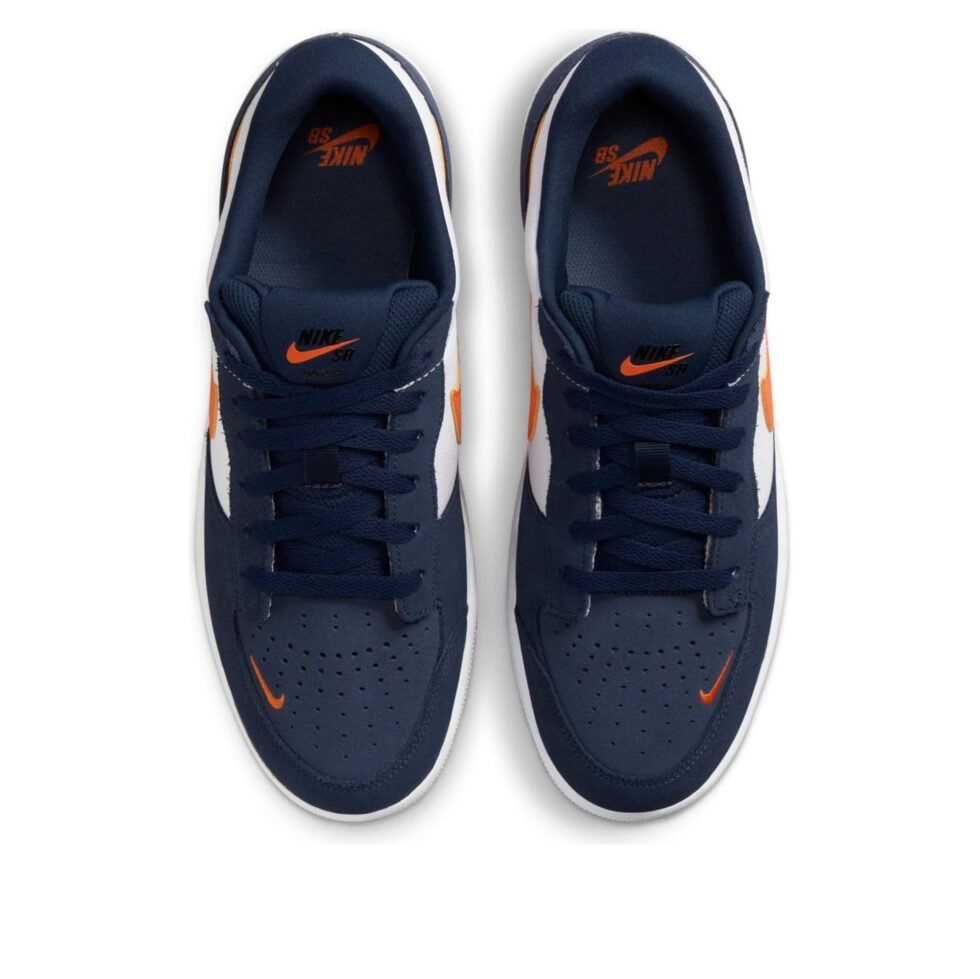 Nike Force 58 SB 'Midnight Navy Safety Orange' DV5477-400 - Image 4