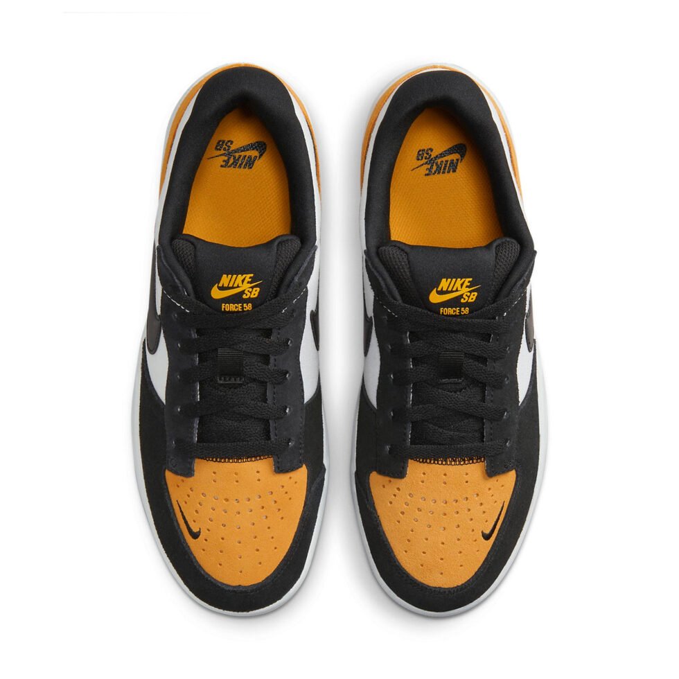 Nike SB Force 58 'University Gold White' DV5477-700 - Image 4