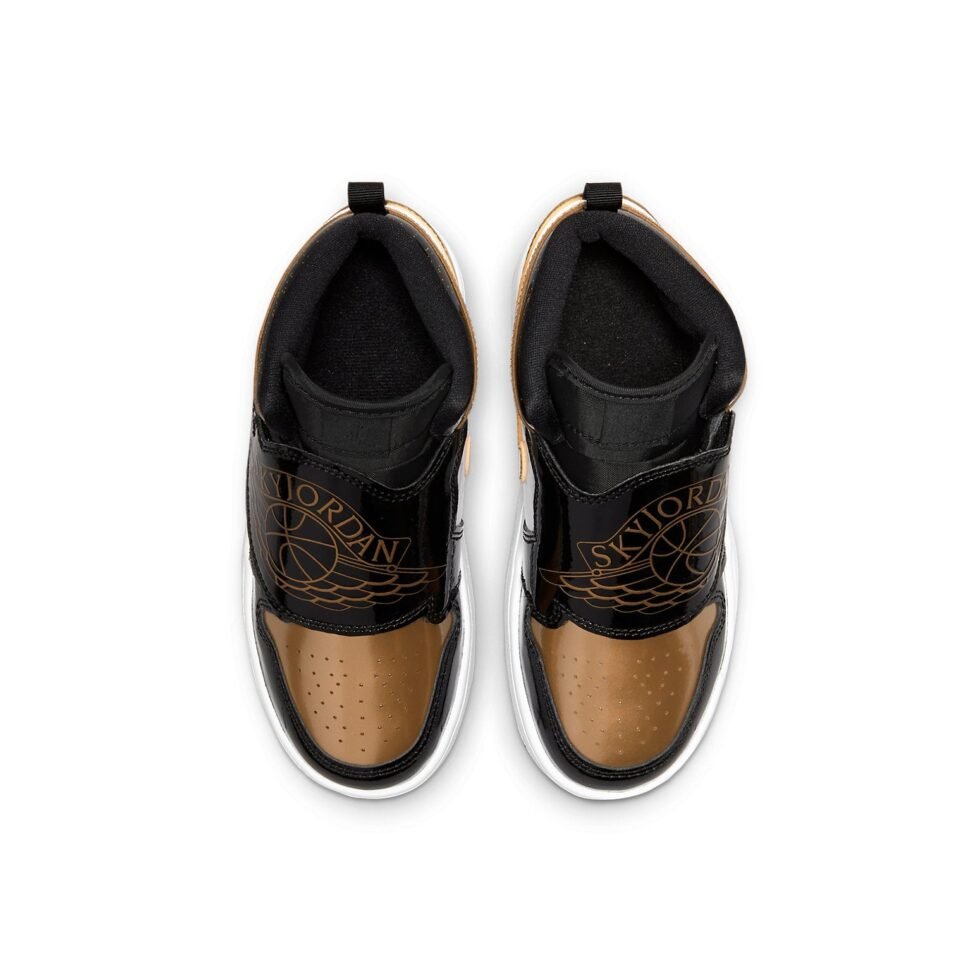 (PS) Air Jordan Sky Jordan 1 SE 'Gold Toe' DV6069-071 - Image 4