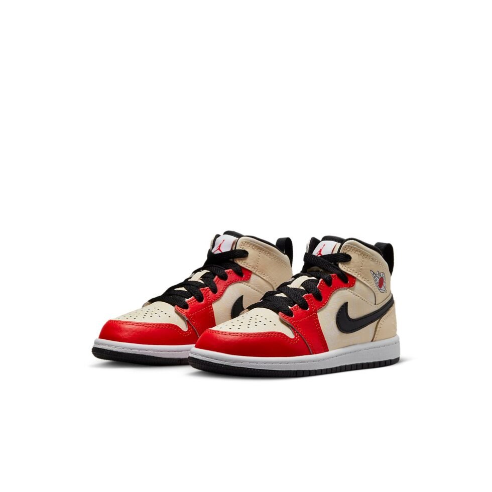 (PS) Air Jordan 1 Mid SS 'Dunk Contest' DV7010-100 - Image 3