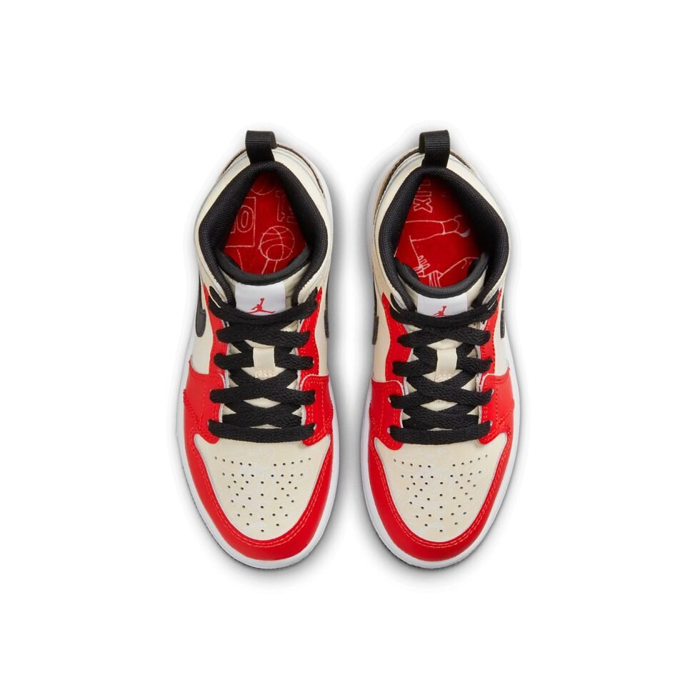 (PS) Air Jordan 1 Mid SS 'Dunk Contest' DV7010-100 - Image 4