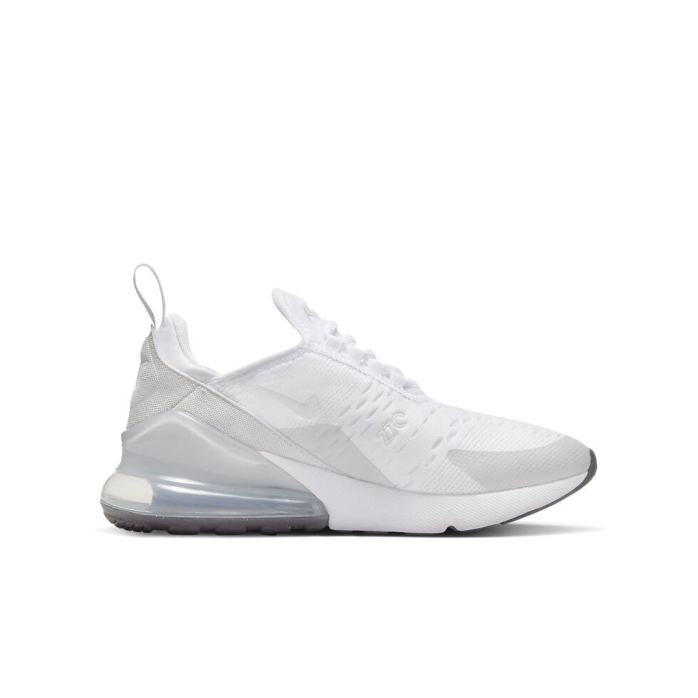 (GS) Nike Air Max 270 'White Grey Fog' DV7056-100 - Image 2