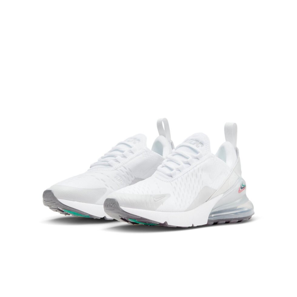 (GS) Nike Air Max 270 'White Grey Fog' DV7056-100 - Image 3