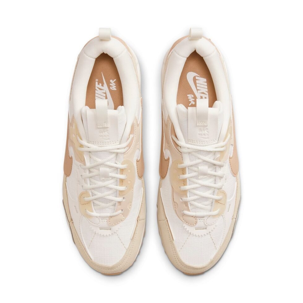 (WMNS) Nike Air Max 90 Futura 'Sail Sanddrift' DV7190-100 - Image 4