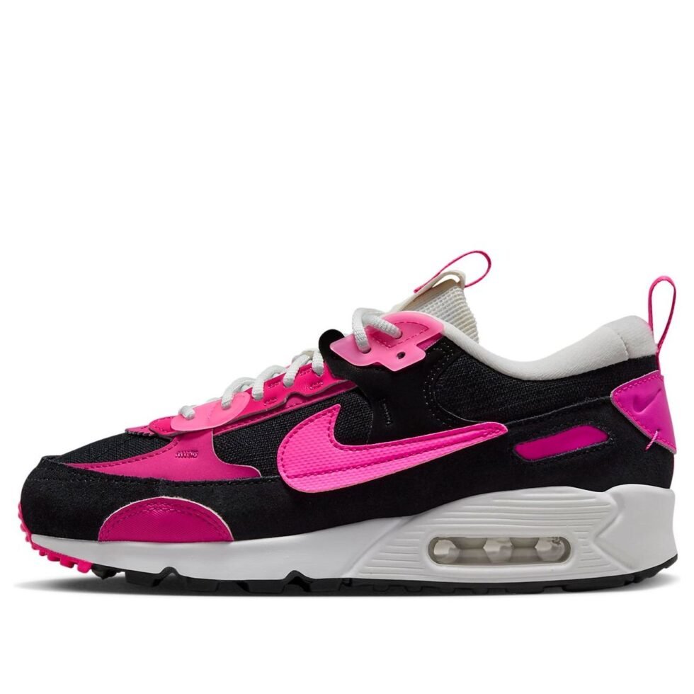 (WMNS) Nike Air Max 90 Futura 'Black Fireberry' DV7190-101