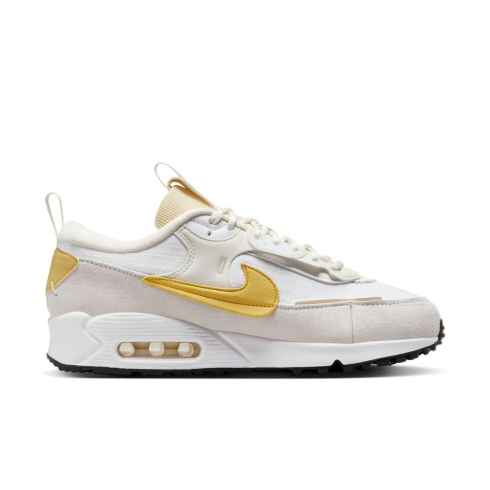 (WMNS) Nike Air Max 90 Futura 'White Saturn Gold' DV7190-102 - Image 2
