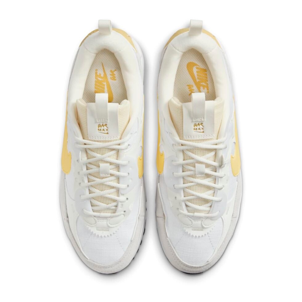 (WMNS) Nike Air Max 90 Futura 'White Saturn Gold' DV7190-102 - Image 4