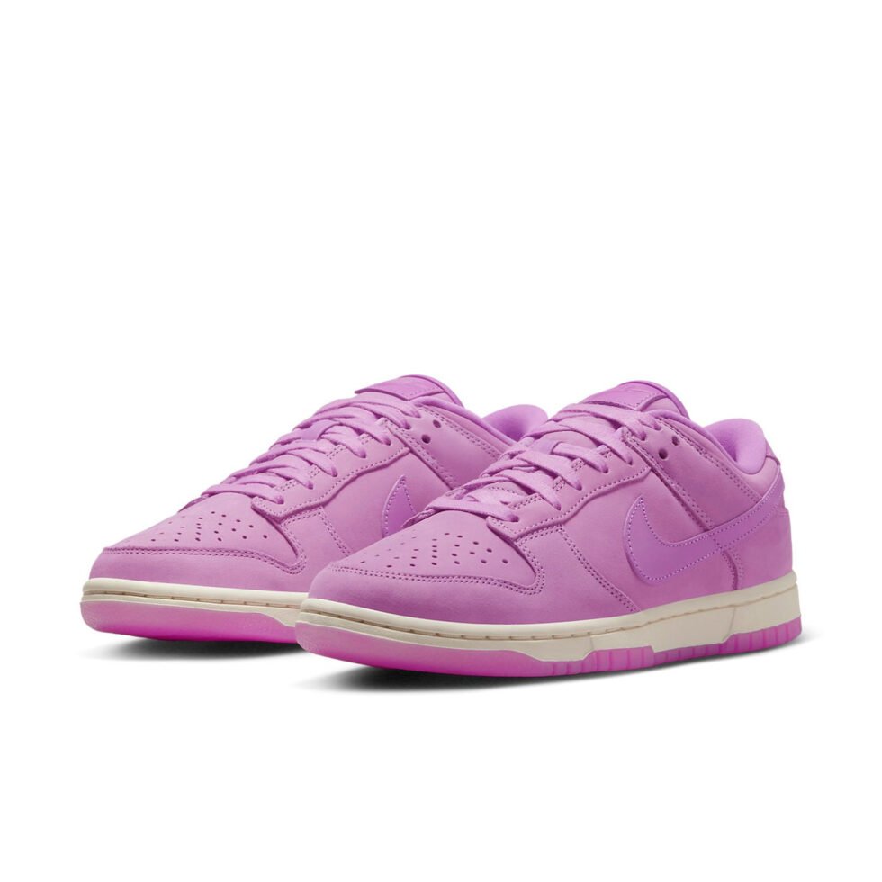 (WMNS) Nike Dunk Low PRM MF 'Rush Fuchsia' DV7415-500 - Image 3