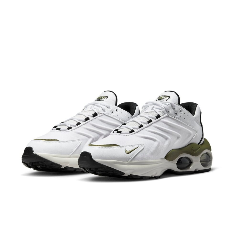 Nike Air Max TW 'White Medium Olive' DV7721-100 - Image 3